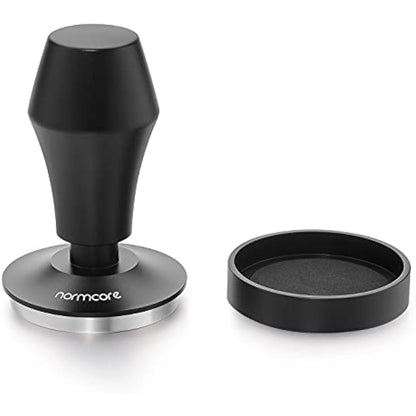 Normcore Coffee Tamper 58.5 mm, Coffee Press, Stylish Espresso Tamp, Barista Tamper Set, Calibrated Contact Pressure, 13.6 kg / 11.3 kg / 5.8 kg Contact Pressure, Aluminium Handle, Matte