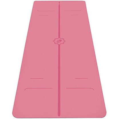 Liforme Evolve Yoga Mat – Free Yoga Bag, Patented Alignment System, Warrior-like Grip, Non-slip, Eco-friendly and Biodegradable, sweat-resistant, long, wide and 4.2mm thick mat for comfort