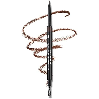 Natural Look Eyebrow Pencil - Easy To Use, Long-Lasting, Waterproof & Precise, Vegan & Cruelty-Free Brown