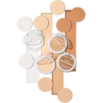 Wet n Wild, Bare Focus, Makeup Clarifying and Finishing Powder, Translucent and Matte for a Flawless Makeup Base, Long-Lasting, with Hyaluronic Acid and Vitamin E, for Medium/Tan Skin Tones
