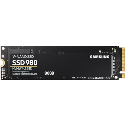 Samsung 980 500 GB PCIe 3.0 (up to 3500mbs) NVMe M.2 Internal Solid State Drive (SSD) (MZ-V8V500BW)