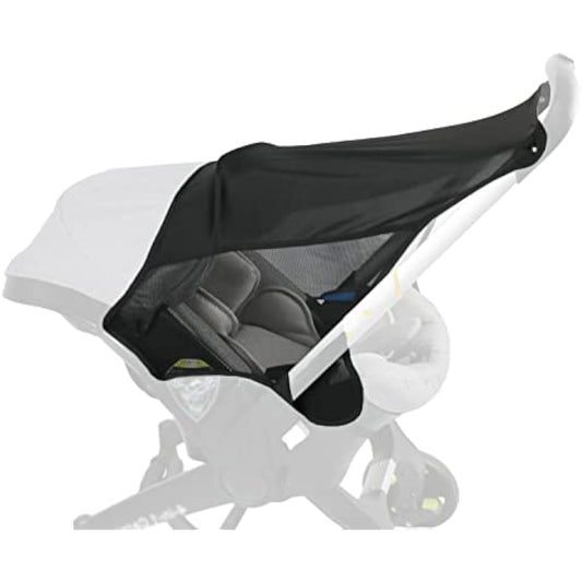 Cysocool Car Seat Pram Sunshade for Doona Stroller Car Seat (not for Doona X) Stroller Snap-on Sun Protection Canopy, Anti-UV Baby Pushchair Blackout Cover Shield Insect Mosquito Net