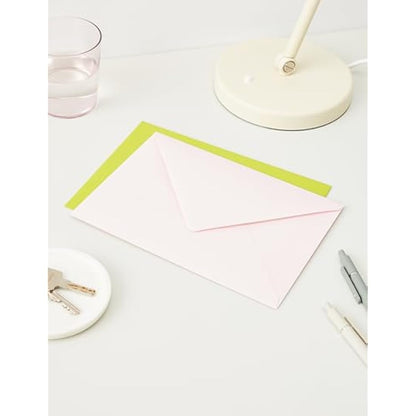 Craft UK 2281- 150 C5 envelopes in Assorted colours, Brights & Pastels