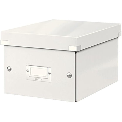 Leitz A5 Storage Box, Click and Store Range 60430001 - Small, White
