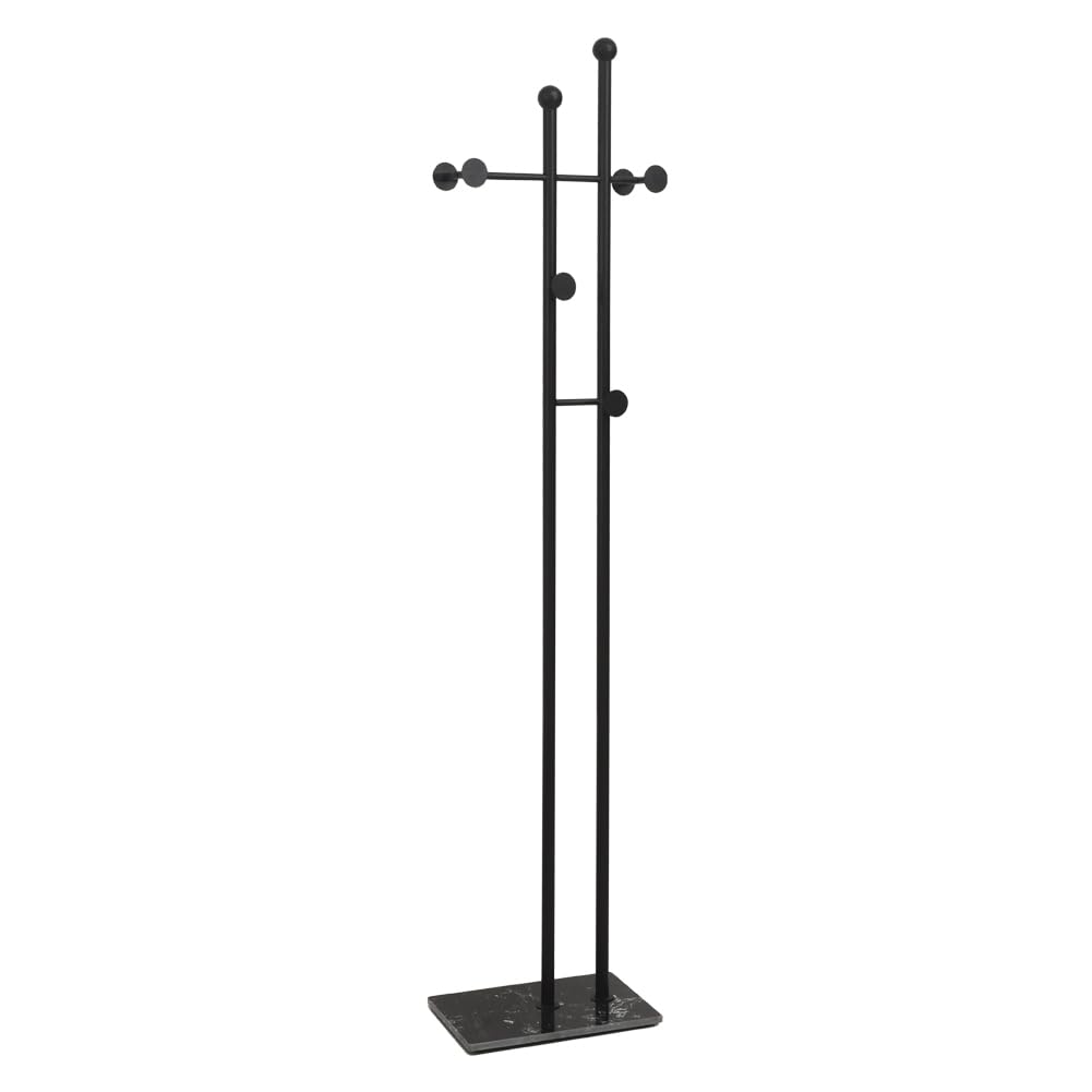 Cre Cra Marble Clothes Rail, Sturdy Metal Coat Stand, Modern Clothes Rack for Clothes, Wardrobe Stand, Freestanding Jacket Stand