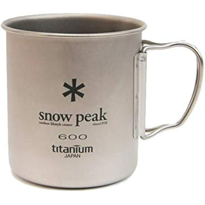 Snow Peak 600 Titanium Single Cup