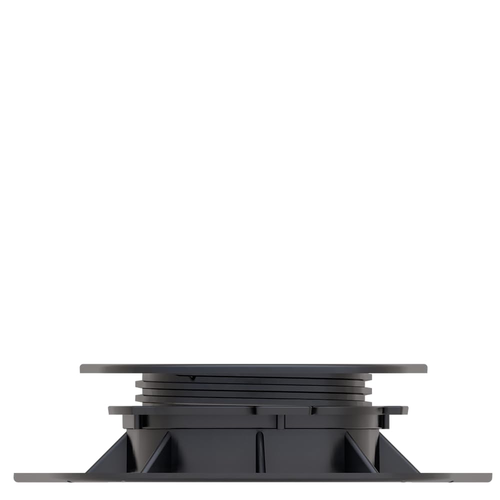 Ceta Adjustable Decking Pedestal, Pack of 10, 28mm-76mm, Shed Base, Riser Bearing Support, Shed Support, Feet Suitable for DIY Projects