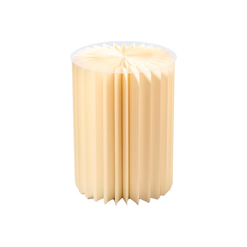 Foldable Paper Column, Decorative Column, Versatile Use as Side Table, Base or Flower Stool, Space-Saving and Lightweight, Ideal for Living Room