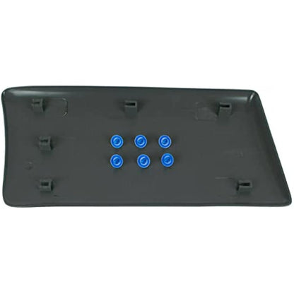 MKAREPART Rear Left Side Trim Moulding Panel Protective Strip for Long Body Compatible with Vivaro Trafic MK2 Primaster 2001-2014 (Rear Left LWB)