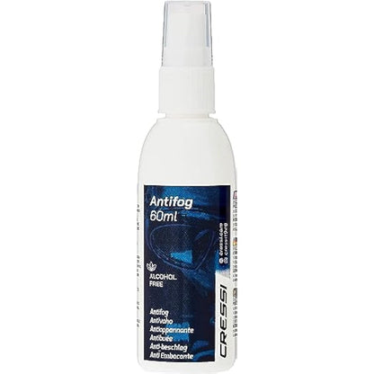 Cressi Anti-Fog 60Ml- 4 Pack, Trasparente