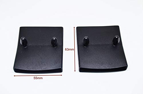 Husseinbolt New Replacement bed slat holders/caps (Model A, Center) for single, double and king size beds (Pack of 14 caps)