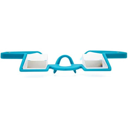BG Climbing Belay Glasses for Rock Climbing – Comfortable Prism Glasses for Belaying – Climbing Gear & Accessories for Belayers (Blue)