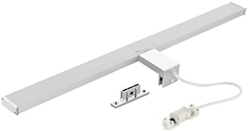 SEBSON® LED Bathroom Mirror Light 60cm, Mirror Lighting Cabinet Mounted + Clip On, Neutral White 4000K, 12W, 900lm, IP44-600x108x44mm