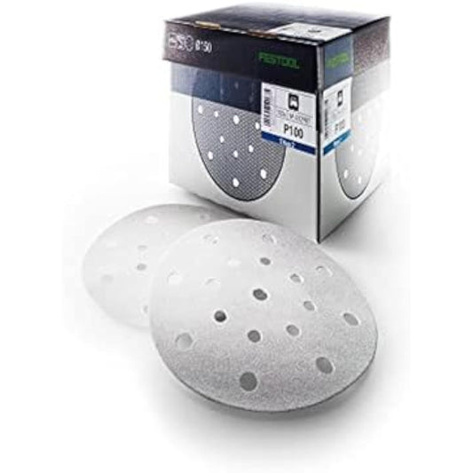 Festool Abrasive Sheet Granat STF D125/8 P150 GR/100 Pieces