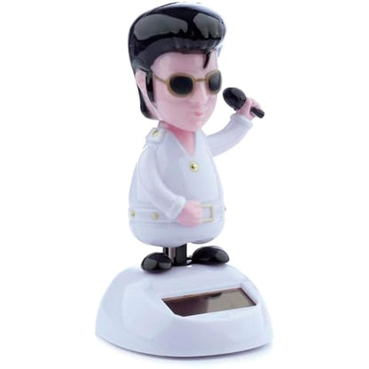 Puckator The King Solar Pal - Home Office Table Desk Dashboard Car Decor Decoration - Gift Ideas - Gifts For Teenage Old Boy Girl Dad Mums - Powered KIds Toys Toy Figure Figures
