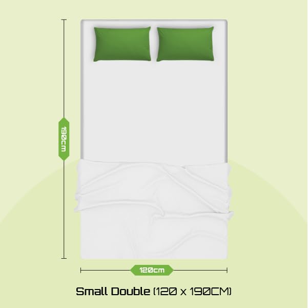 Starlight Beds Close Flame 8-Inch Deep Hybrid Small Double Mattress with Memory Foam Layer – Soft, Grey, Sprung (4ft x 6ft3 x 20cm)