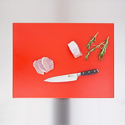 Hygiplas Large High Density Red Chopping Board for Raw Meat - 60x45cm