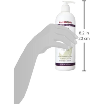 NutriBiotic, Skin Cleanser, Fresh Fruit, Non-Soap, 16 fl oz (473 ml)