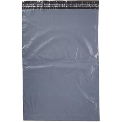 Triplast 17 x 24-Inch Plastic Mailing Postal Bag - Grey (Pack of 100)