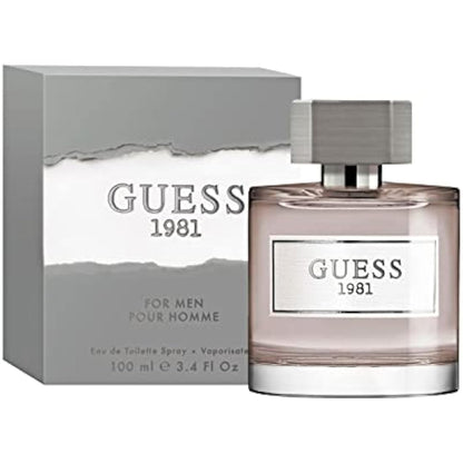 Guess 1981 For Men Pour Homme Eau De Toilette 100ml Spray