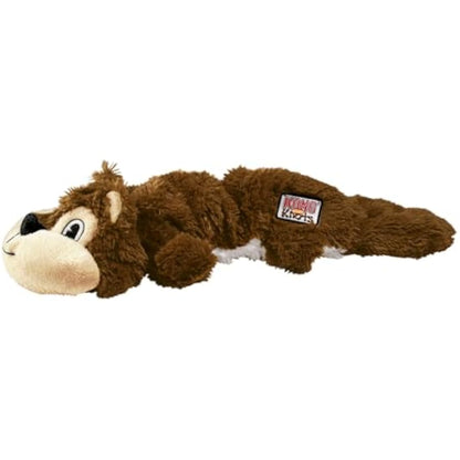 KONG - Scrunch Knots Raccoon - Internal Knotted Ropes and Minimal Stuffing for Less Mess - For Small/Medium Dogs
