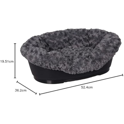 Karlie Flamingo Pet Bed, Cuddly, for Domus Pet Basket