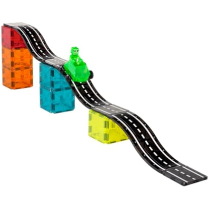 Magna-Tiles Downhill Duo 40-Piece Set, Black