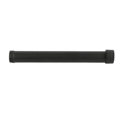 VOANZO Shower Head Extension Arm 20cm, Shower Arm Extension for Shower Head or Fixed Shower Head Made of Copper Shower Head Extension Matte Black