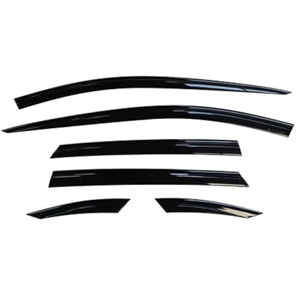 AUTO CLOVER Wind Deflectors Set for Hyundai Tucson 2015-2020 (6 pieces)