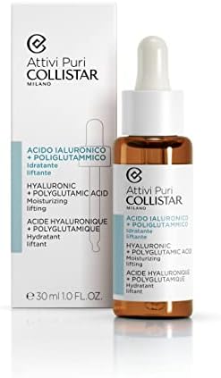 Collistar Attivi PUri Hyaluronic Acid + Polyglutamic Acid Moisturising Lifting Treatment Drops Deep Moisturise, Tightens and Reduces Wrinkles 30ml