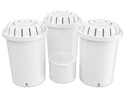 Invigorated Water PH001 3-Pack Alkaline Water Filter ? Plus PH002 UF Membrane Filter - Value Bundle - Compatible with pH Recharge pH Restore and pH