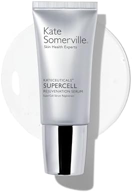 Kate Somerville KateCeuticals SuperCell Rejuvenation Serum, Anti-Ageing, Vegan Stem Cell Formula and Active Peptides, 30 mL