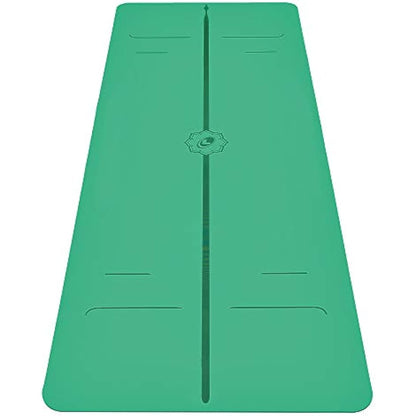 Liforme Evolve Yoga Mat – Free Yoga Bag, Patented Alignment System, Warrior-like Grip, Non-slip, Eco-friendly and Biodegradable, sweat-resistant, long, wide and 4.2mm thick mat for comfort