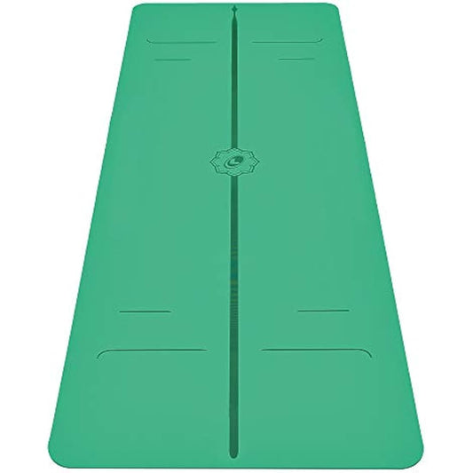 Liforme Evolve Yoga Mat – Free Yoga Bag, Patented Alignment System, Warrior-like Grip, Non-slip, Eco-friendly and Biodegradable, sweat-resistant, long, wide and 4.2mm thick mat for comfort