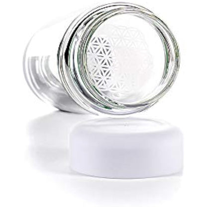 VitaJuwel inu! CRYSTAL cloud white | The Original DIY Crystal Water Bottle with Clear Quartz