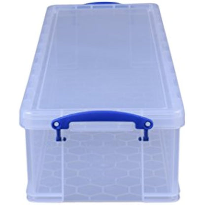 Really Useful Box Plastic Storage 22 Litre Clear