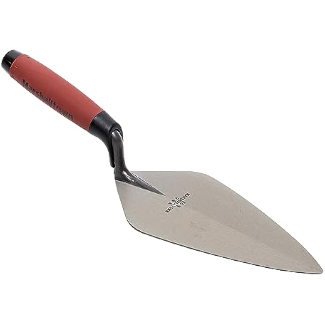 Marshalltown London Brick Trowels, DuraSoft(R) Handle, London Pattern, 229mm Length, 108mm Width, Made in The USA, 33 9FG