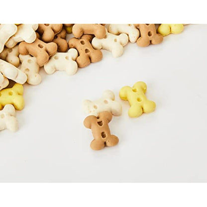 Extra Select Puppy Bones Dog Treat Biscuits in a 3ltr Bucket (approx 1070 biscuits)