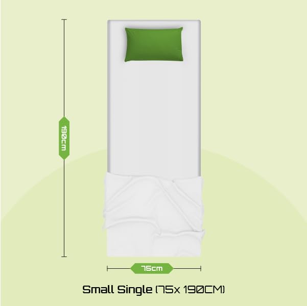 Starlight Beds Lunar Luxe Grey Sprung Hybrid Small Single Mattress