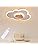 FANLG LED Ceiling Light, 50cm 26W Wood Ceiling Lamp, Kids Light LED Cloud Light Dimmable with Remote Control 3000-6000K, Cloud Ceiling Lights for Children's Room/Living Room/Bedroom/Hallway