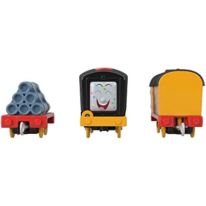 Thomas & Friends Talking Diesel Toy Train with Sounds & Phrases, UK English Version, Battery-Powered Motorized Engine with Tender, HNN85
