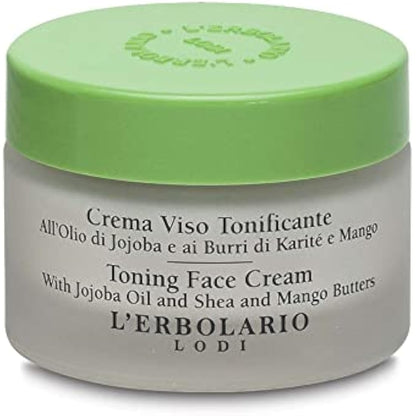 LErbolario Face Cream with Ginkgo Biloba and Red Grape for Unisex 1.6 oz Cream