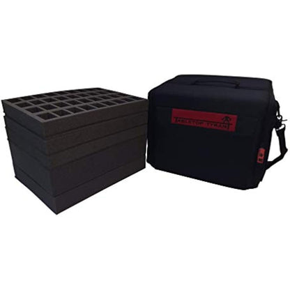 The Tyrant Army and Figure Case including foam, Made for Wargamers, DND Roleplayers & More