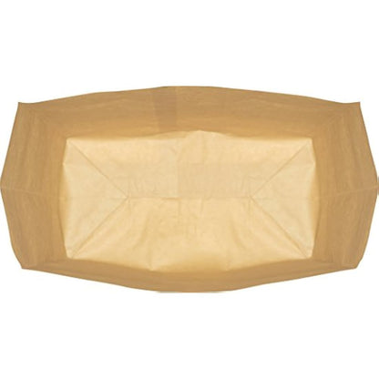 Alina 50 x 25L Compostable Paper Pedal Bin Bag/Food Box Liner/Biodegradable Brown 25 Litre Paper Sack (50 bags)