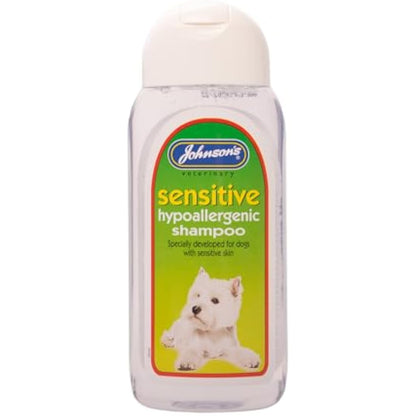 Johnsons Vet Hypo-Allergenic Shampoo, 200 ml, transparent