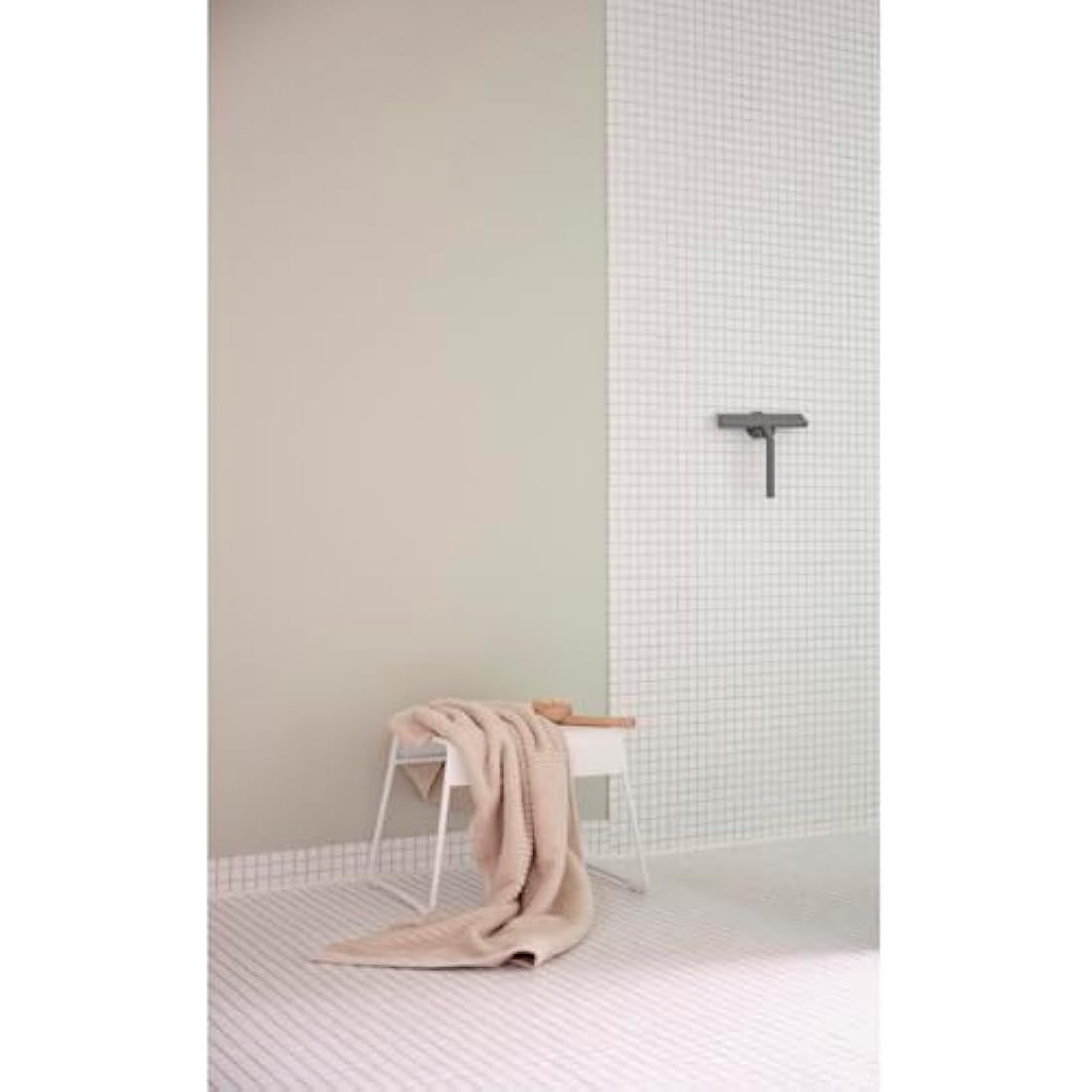 Zone Denmark 330201 362101 Shower Squeegee, Leather, Gray