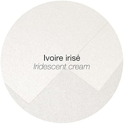Clairefontaine - Ref 54040C - Pollen Iridescent Envelopes (Pack of 20) - 75 x 100mm in Size, 120gsm Paper, Suitable for Use with Inkjet or Laser Printers - Cream