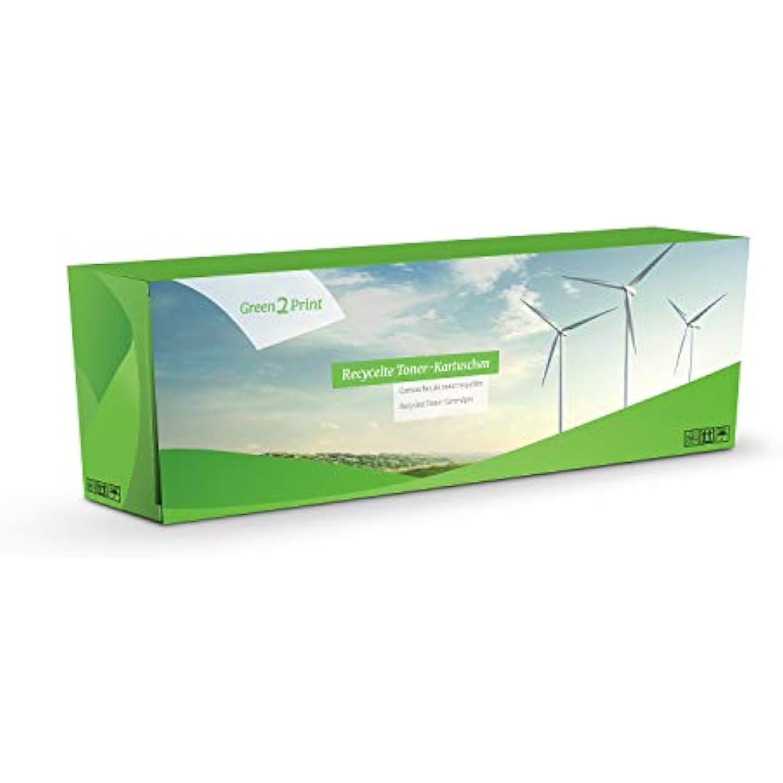 Green2Print Toner Set, 4 cartridges 1x 2500, 3x 2000 pages Toner cartridge for Lexmark X543DN, X544N, X544DN, X544DTN, X546DTW, X548DE, X548DTE, C540N, C543DN, C544N, C544DW, C544DN, C544DTN, C54