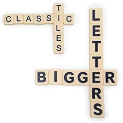 BANANAGRAMS | Bananagrams Big Letter | Word Game | Ages 7+ | 1-8 Players | 10+ Minutes Playing Time