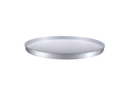Kartell 4959SI End Plate for Componibili Round Opaque Diameter 42 x 2.9 cm ABS Silver
